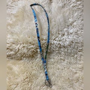 Vera Bradley Bali Blue Lanyard